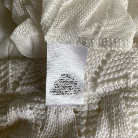 Wayf Crochet Pants Cream/White -‎ Size XL NWT - Picture 6 of 17